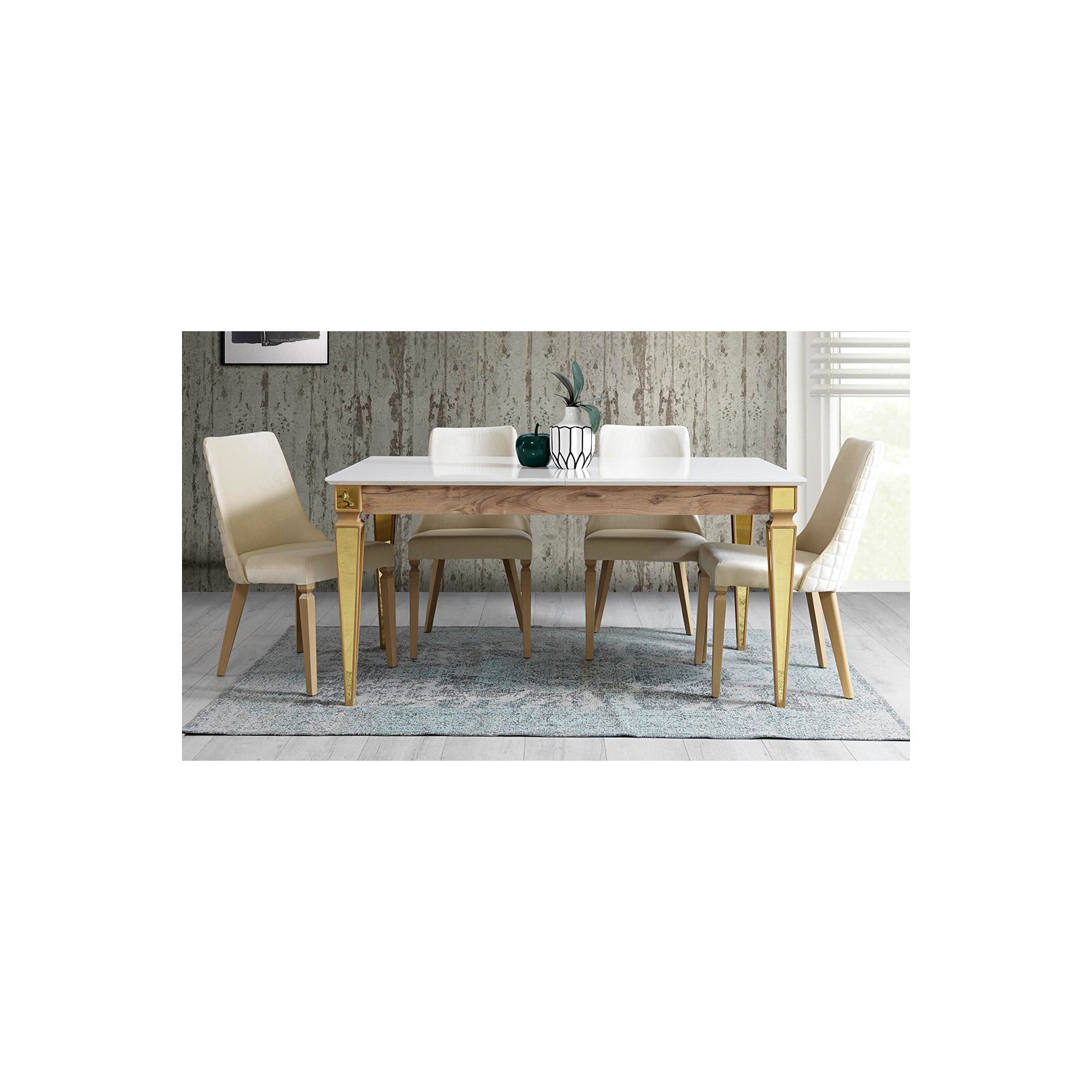 Yıldız Mobilya Laventa Yemek Masası Takımı Fiyatı