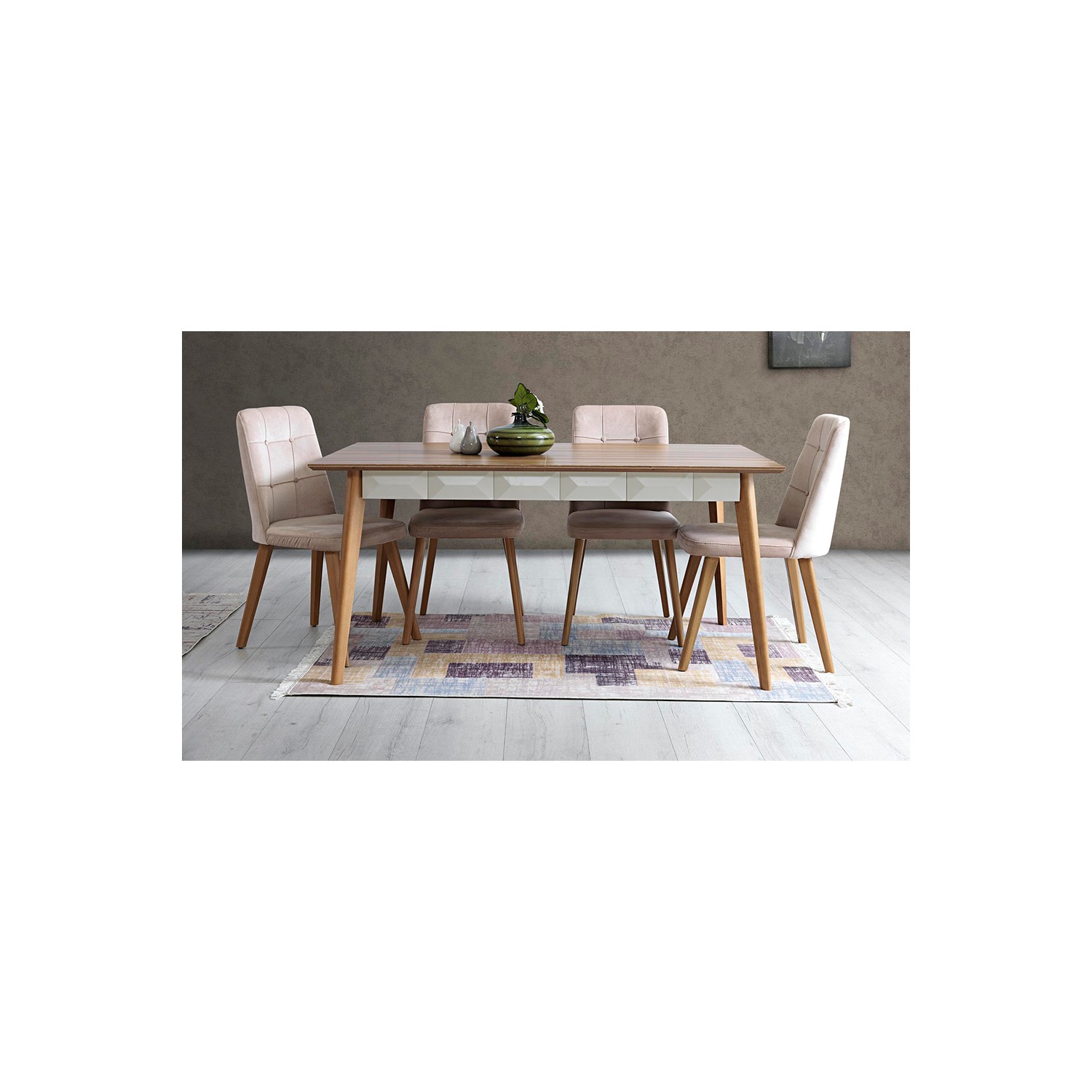 Yıldız Mobilya Masarti Yemek Masası Takımı Fiyatı