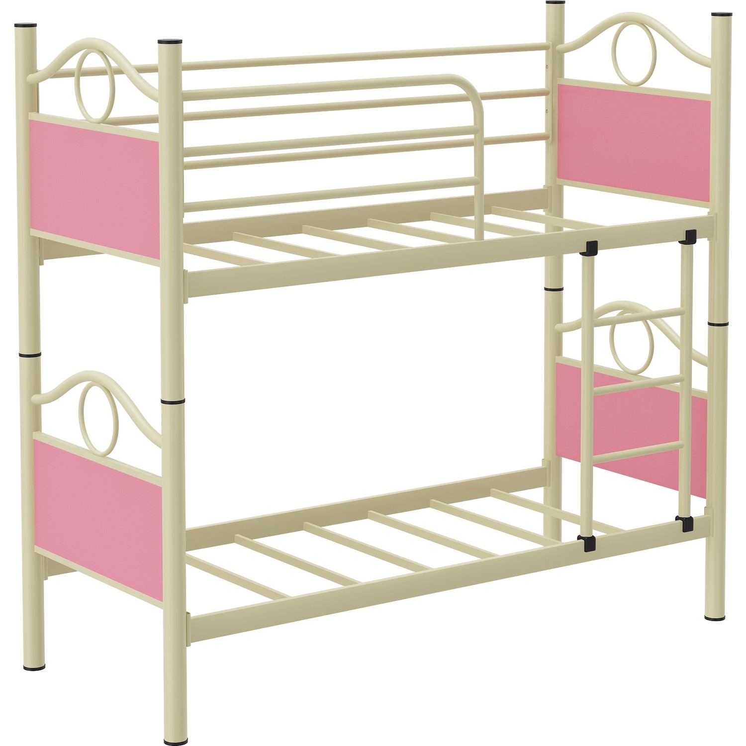 Mobilya Pasajı Famini Metal Çocuk Ranza 80 x 160 cm Krem