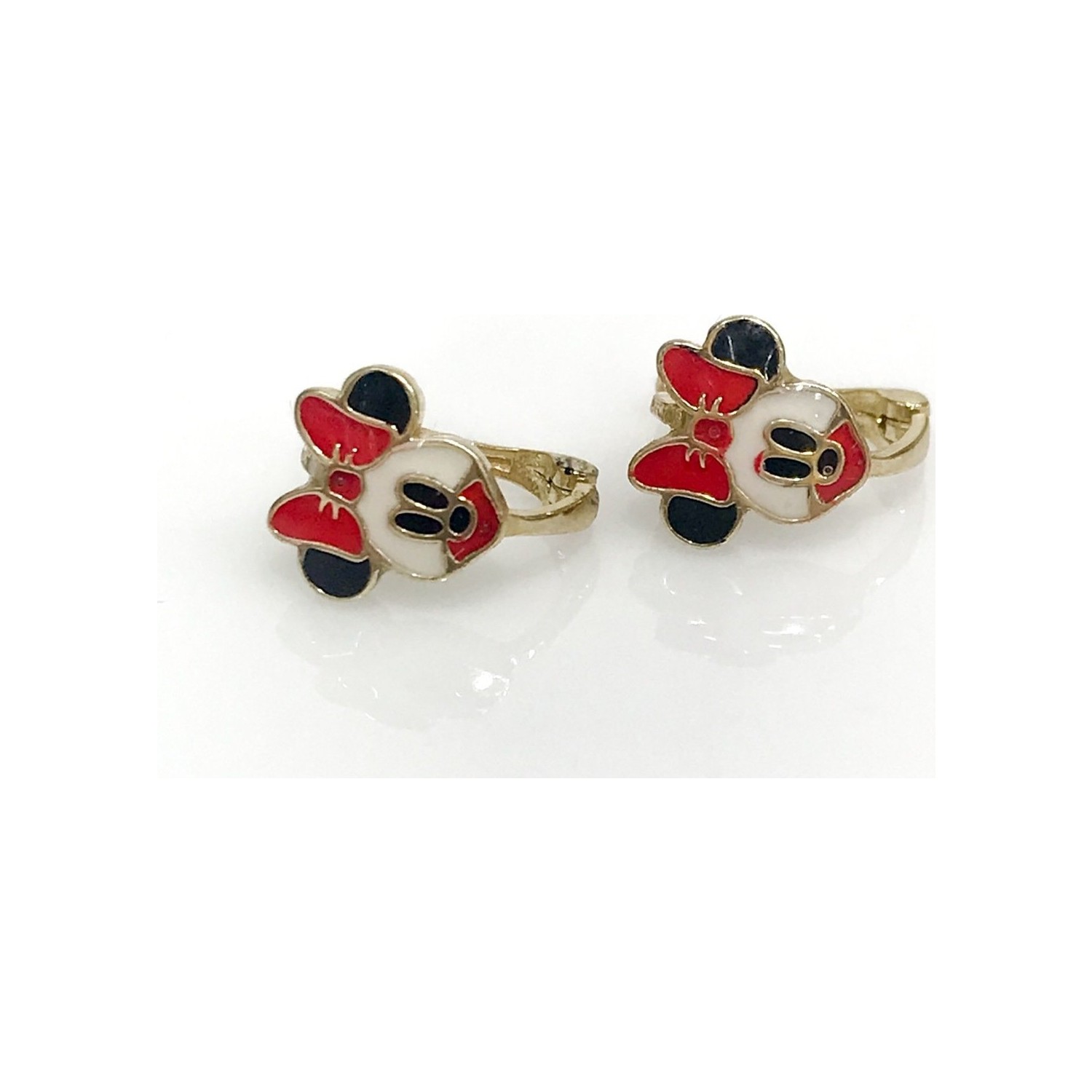 Magümüş 8 Ayar Altın Minnie Mouse Bebek Çocuk Küpesi Fiyatı