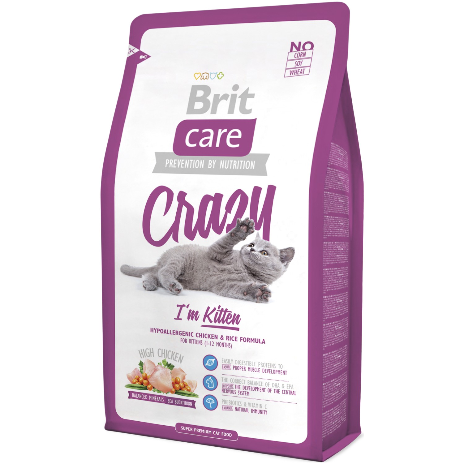 Brit Care Crazy I Am Kitten Yavru Kedi Kuru Mama 2 Kg Fiyatı
