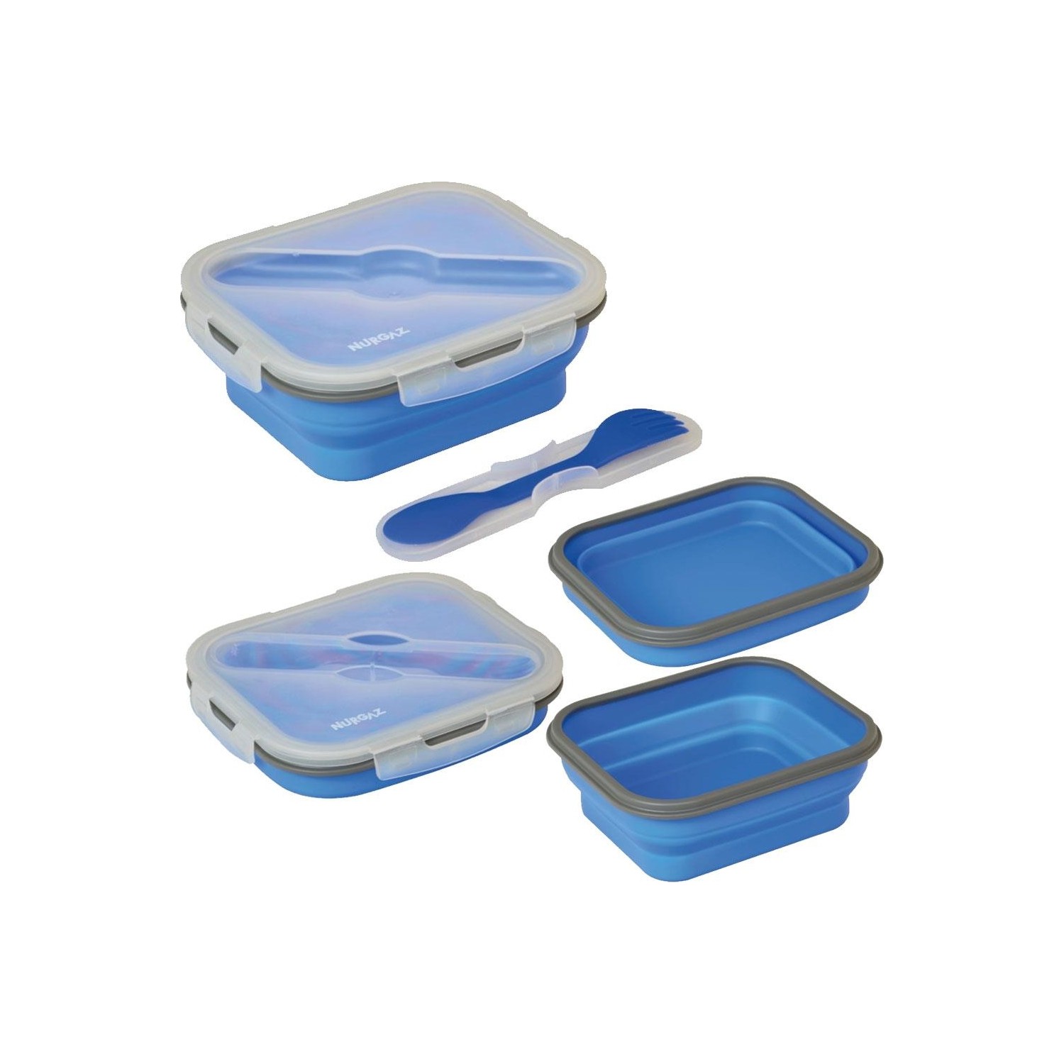 Nurgaz Silikon Katlanabilir Tek Gözlü Yemek Seti Fiyatı