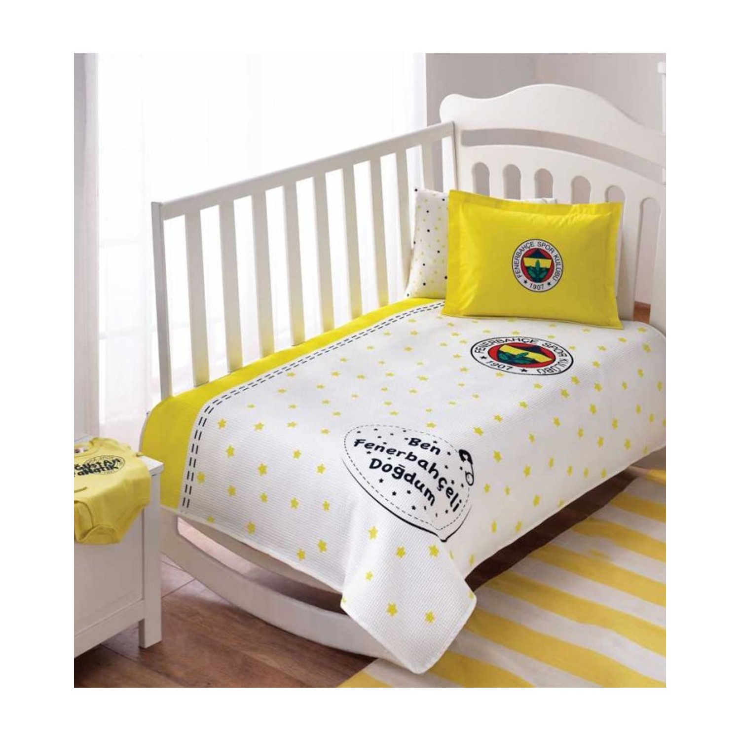 Taç Lisanslı Bebek Pike TakımıFenerbahçe Star Fiyatı