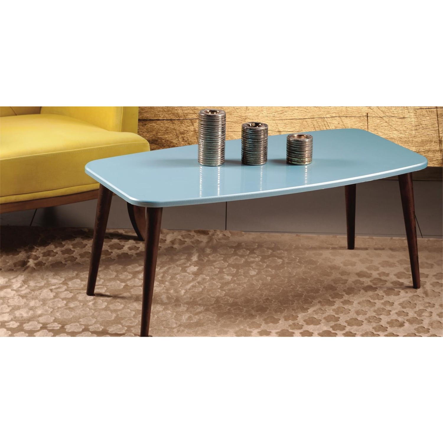 Renk Mobilya Orta Sehpa Elit Mavi Fiyatı Taksit Seçenekleri