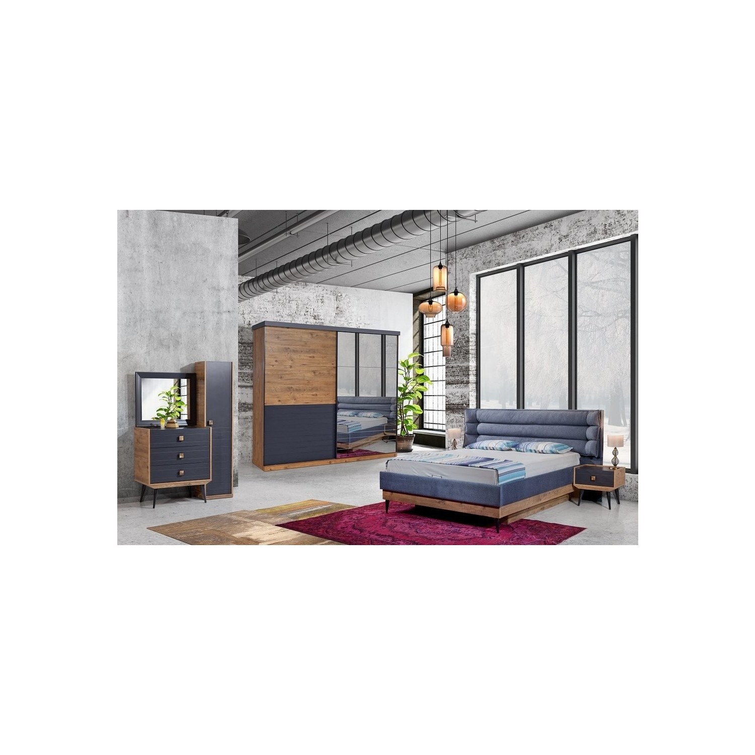 Loft Mobilya Madlen Yatak Odası Takımı Fiyatı Taksit