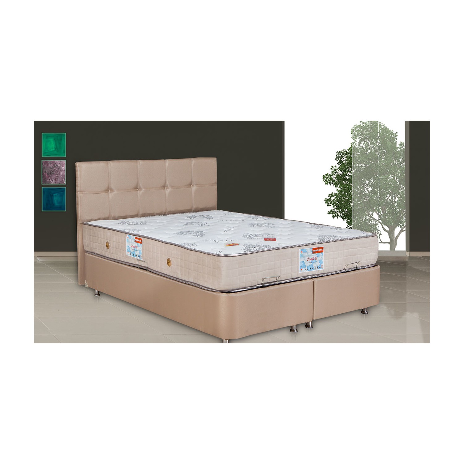 Mobilyamsitelerden Comfort Set Yatak+Baza+Başlık Fiyatı