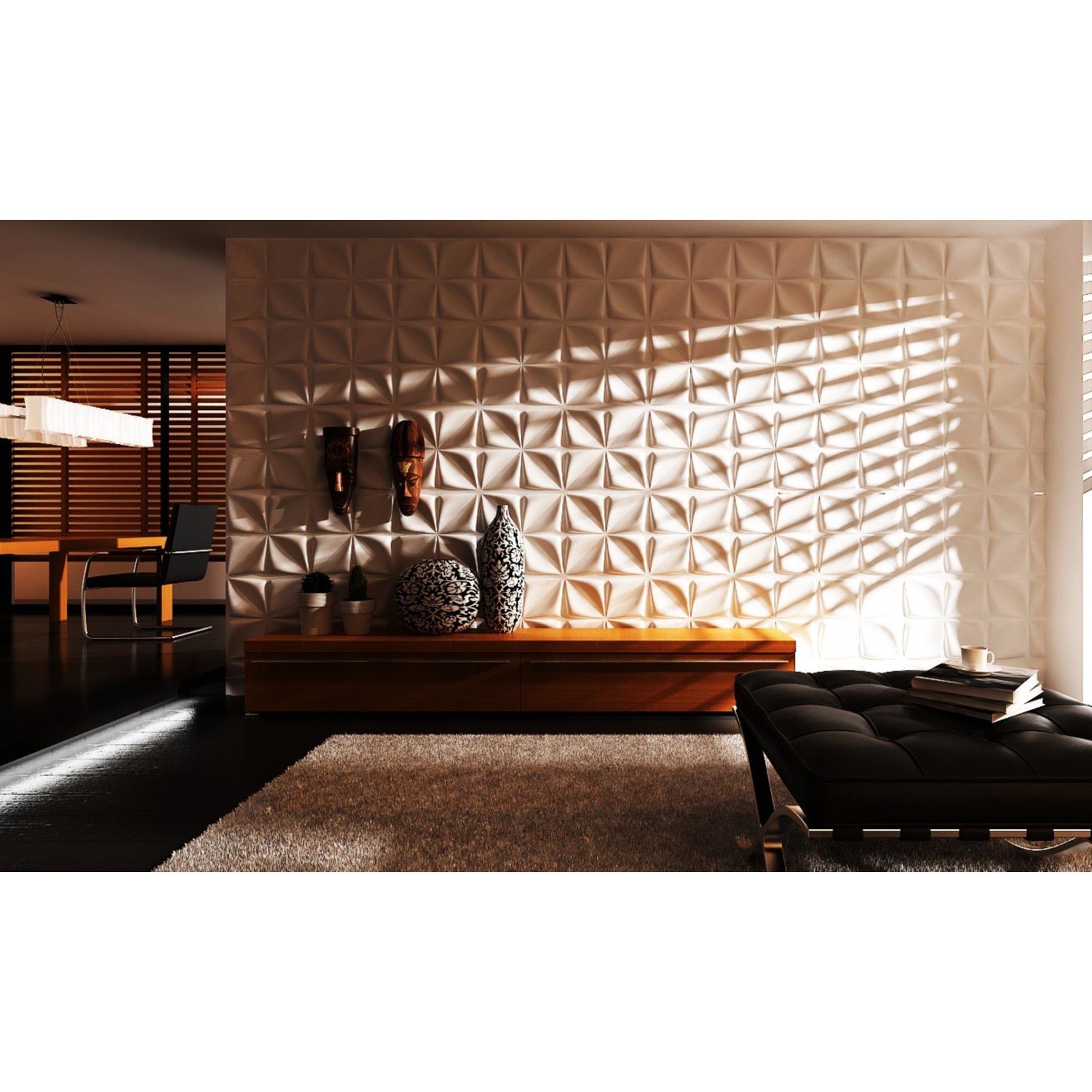 3d Panelim Boyanabilir 3D Duvar Paneli 50 x 50 cm Fiyatı