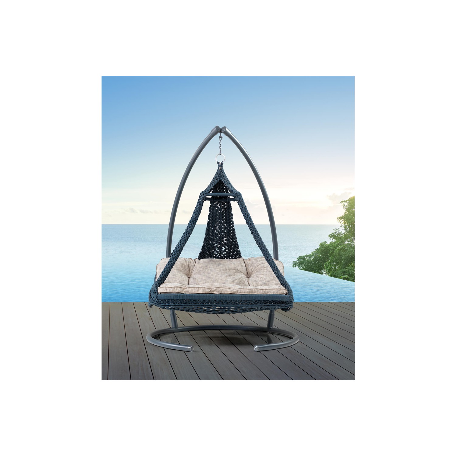 Mangal Sepetim Balkon Bahçe Tipi Hamak Çift Kişilik NT 008 Fiyatı