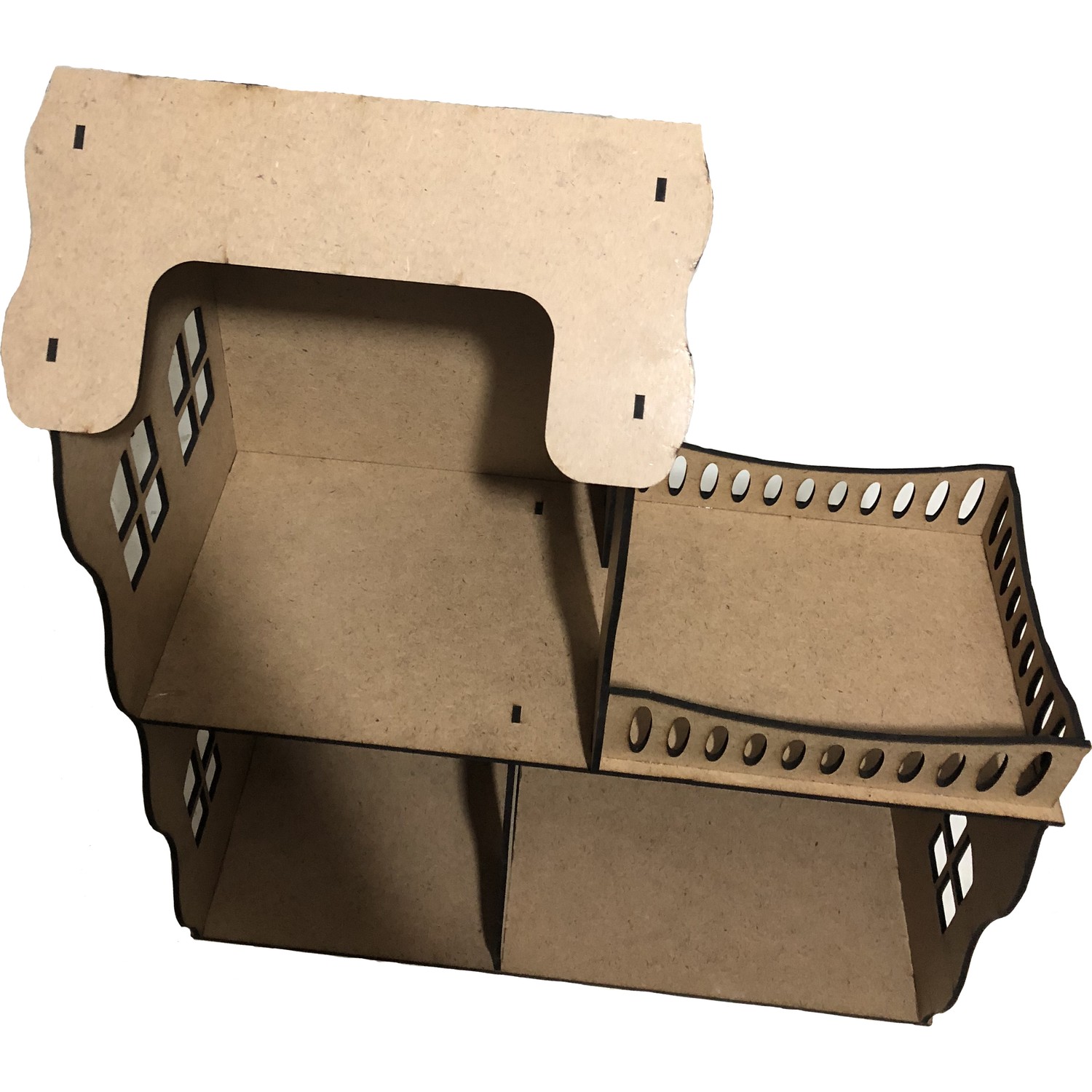 Woodtoys Ahşap Oyuncak Bebek Evi 2 Katlı Fiyatı