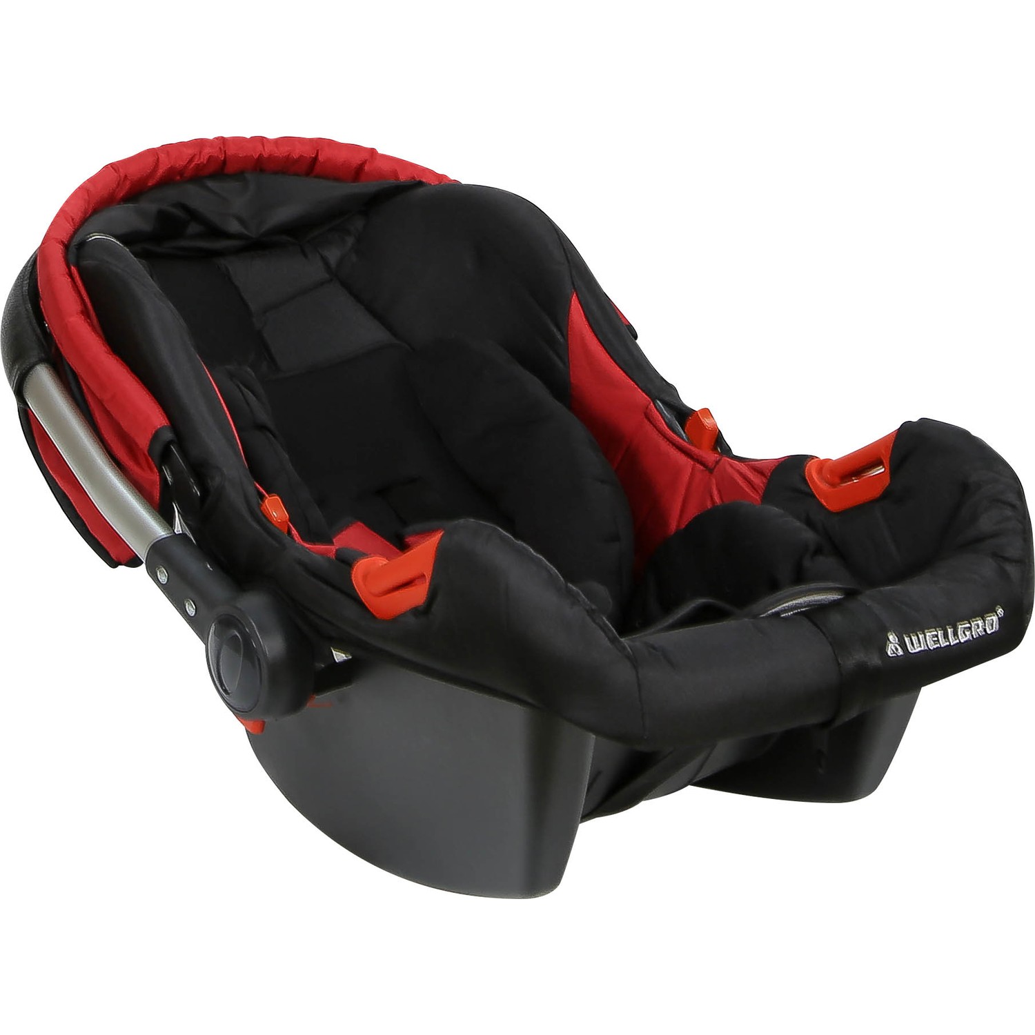 Wellgro Ana Kucağı Taşınabilir Bebek Koltuğu Kırmızı Siyah