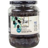 Tardaş Egenin - Organik Sofralık Yağlı Siyah Zeytin 420 gr