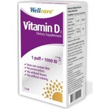Wellcare Vitamin D3 1000'LÜ 5 ml