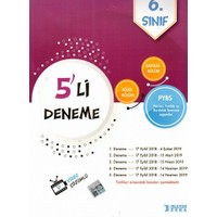 Isleyen Zeka Yayinlari 6 Sinif Pybs 5li Deneme Kitabi Ve Fiyati