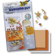 Folia Dekoratif Sticker Deniz Kabuklari