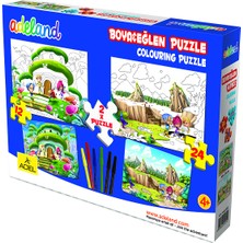 Adeland Boya & Eğlen, 12 Ve 24 Parça, Puzzle 2
