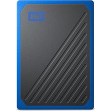 WD My Passport Go 500GB 400MB/s USB 3.0 Mavi Taşınabilir SSD WDBMCG5000ABT-WESN