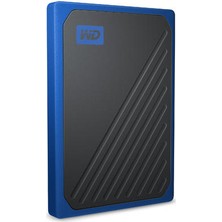 WD My Passport Go 500GB 400MB/s USB 3.0 Mavi Taşınabilir SSD WDBMCG5000ABT-WESN