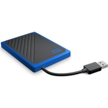 WD My Passport Go 500GB 400MB/s USB 3.0 Mavi Taşınabilir SSD WDBMCG5000ABT-WESN