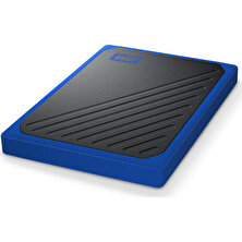 WD My Passport Go 500GB 400MB/s USB 3.0 Mavi Taşınabilir SSD WDBMCG5000ABT-WESN