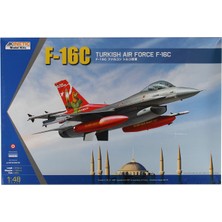 Kinetic 1/48 Türk Hava Kuvvetleri F-16C Savaş Uçağı Maketi