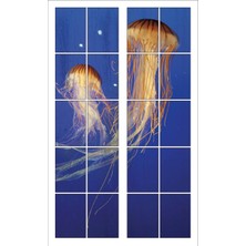 Renkselart Pencere Deniz Anası Akvaryum Deniz Dibi Duvar Sticker