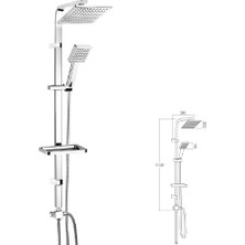 Mistillo Square Tower Duş Sistemi - Mts05