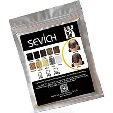 Sevich 100 gr Orta Kahve Med Brown Saç Fiberi Saç Tozu Keratin