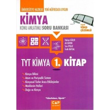 Çap Yayınları TYT Kimya 1. Kitap Konu Anlatımlı Soru Bankası - Ali Güven