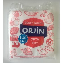 Orjin Hışır Atlet Poşet - Orta Boy 25*50 Cm - 1 Paket = 140' lı