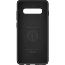 Spigen Samsung Galaxy S10 Plus Kılıf Silicone Fit (Silikon) Black - 606CS25783