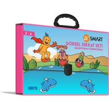 2-4 Yaş Zekare Smart Görsel Dikkat Seti (10 Kitap + 1 Kontrol Paneli)