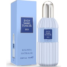Eyüp Sabri Tuncer Hatıralar Kolonyası 16 Ml Silindir Cam Şişe