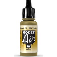 Vallejo 71081 Model Air Tank Ochre 1943 Maket Boyası