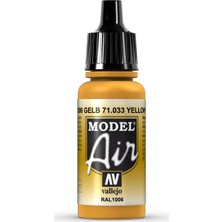 Vallejo 71033 Model Air Yellow Ochre Maket Boyası