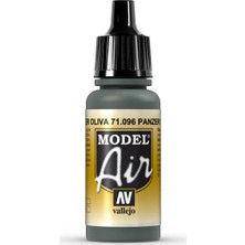Vallejo 71096 Model Air Olive Grey Maket Boyası