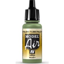 Vallejo 71095 Model Air Pale Green Maket Boyası