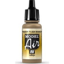 Vallejo 71024 Model Air Khaki Brown Maket Boyası