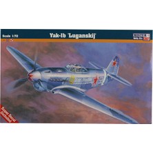Mister Craft 1/72 Yak-1b 'Luganskij' Savaş Uçağı Maketi