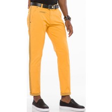 Cipo&Baxx CD511 Desenli Sarı Casual Erkek Pantolon