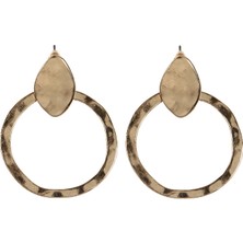 Mia Munia Ema00023 Gold Halka Küpe