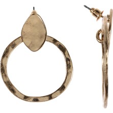 Mia Munia Ema00023 Gold Halka Küpe