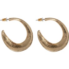 Mia Munia Gold Yarım Ay Küpe