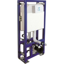 Visam Slim 80 - Sırt Sırta Montaj Gömme Rezervuar Seti