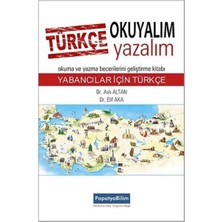 Türkçe Okuyalım Yazalım Yabancılar için Türkçe - Aslı Altan Elif Aka