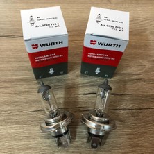 Würth H4 Far Ampülü 12V 60/55W 2 Adet Set
