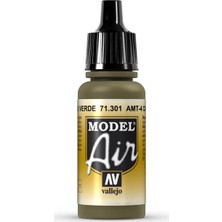 Vallejo 71301 Model Air AMT-4 Camouflage Green Maket Boyası