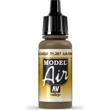 Vallejo 71287 Model Air IJA Khaki Brown Maket Boyası