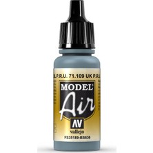 Vallejo 71109 Model Air Faded P.R.U. Blue Maket Boyası