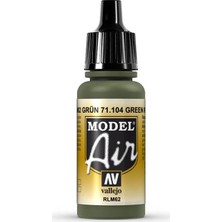 Vallejo 71104 Model Air Green Maket Boyası