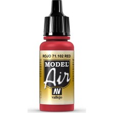 Vallejo 71102 Model Air Red Maket Boyası
